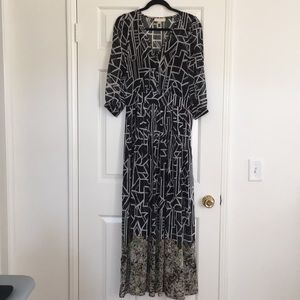 Anthropologie geo dress